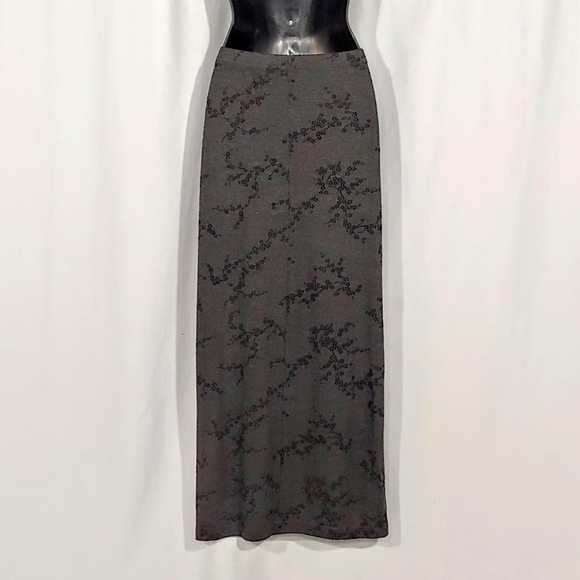 🛑SOLD🛑90s vintage whimsigoth maxi skirt - Picture 3 of 7